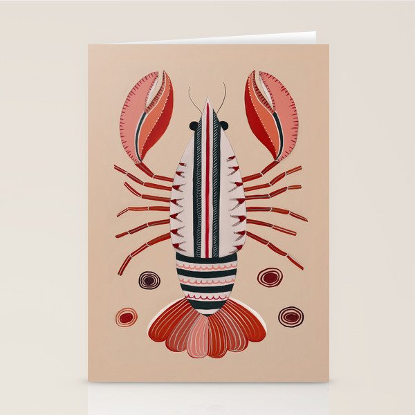 Lobster Stationery Card Gallery Image 1
