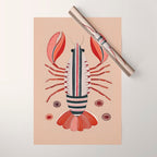 Lobster Wrapping Paper Gallery Image 1
