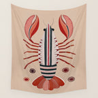 Lobster Wall Tapestry Gallery Image 4