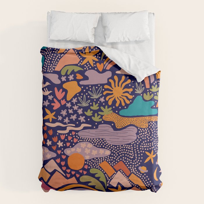 Ditsy Outdoor Adventures Duvet Cover Gallery Image 6