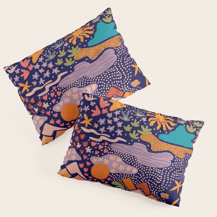 Ditsy Outdoor Adventures Pillow Sham Gallery Image 3