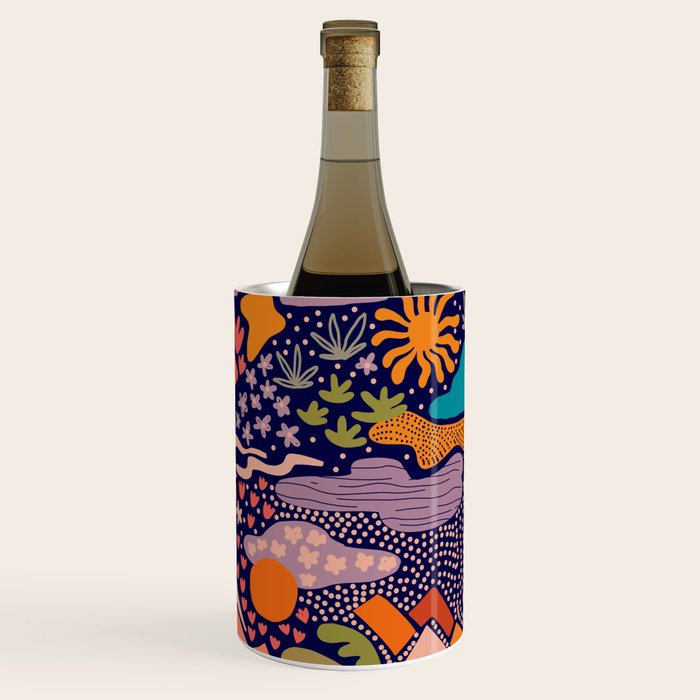 Ditsy Outdoor Adventures Wine Chiller Gallery Image 1