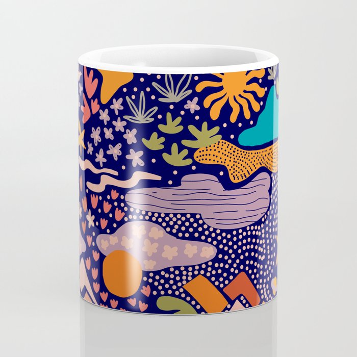 Ditsy Outdoor Adventures Coffee Mug Gallery Image 4