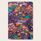 Ditsy Outdoor Adventures Cutting Board Gallery Image 1