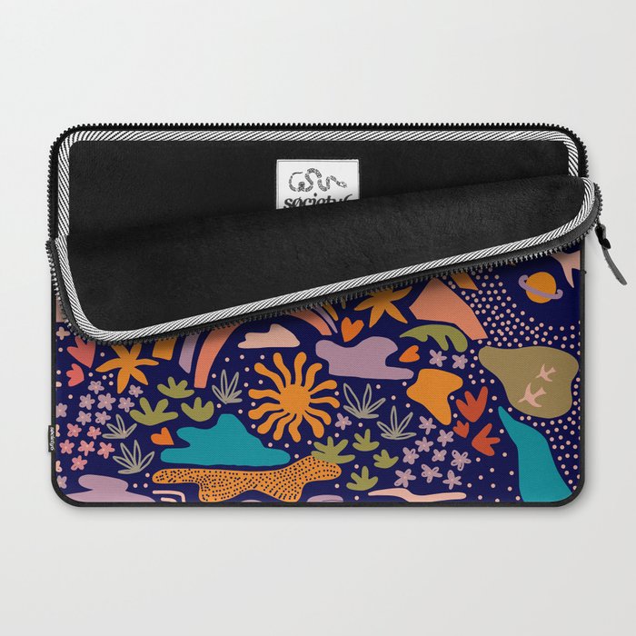 Ditsy Outdoor Adventures Laptop Sleeve Gallery Image 2