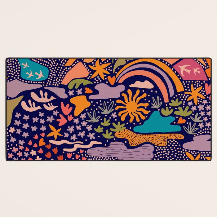 Ditsy Outdoor Adventures Desk Mat Gallery Image 3