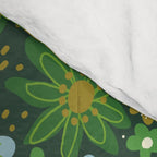 Meadow in green Comforter Gallery Image 4