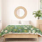 Meadow in green Duvet Cover Gallery Image 3