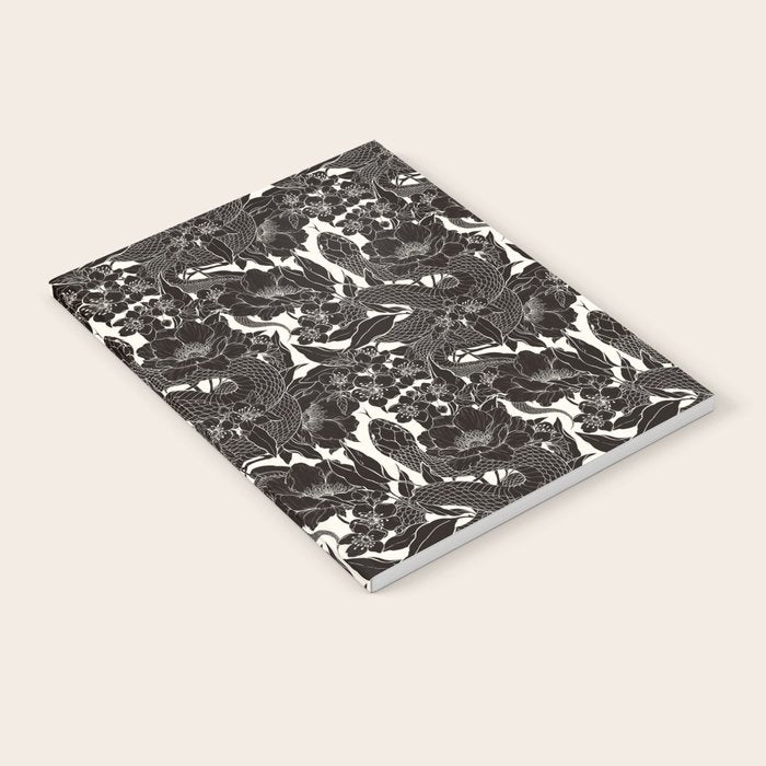 Enchanted Snake Block Print Notebook Gallery Image 2