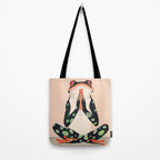 Yoga Frog Tote Bag Gallery Image 2