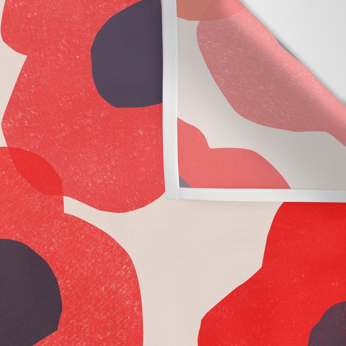 poppy 7 Wall Tapestry Gallery Image 3