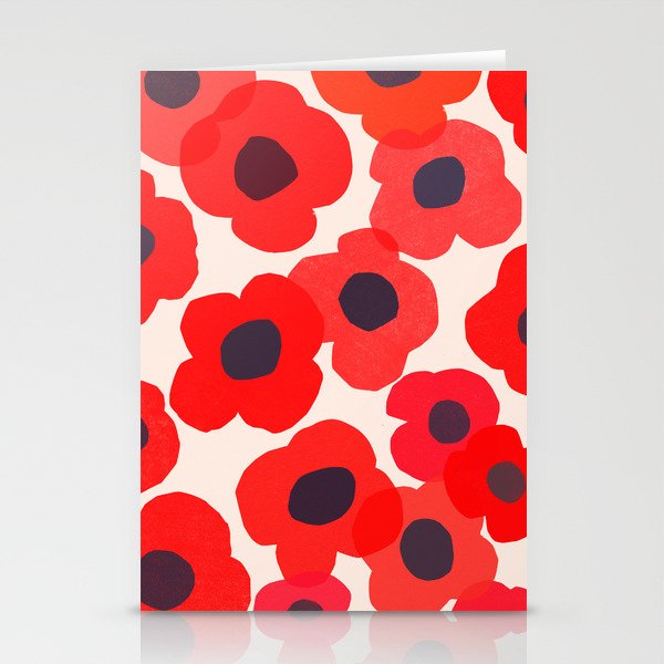 poppy 7 Stationery Card Gallery Image 2