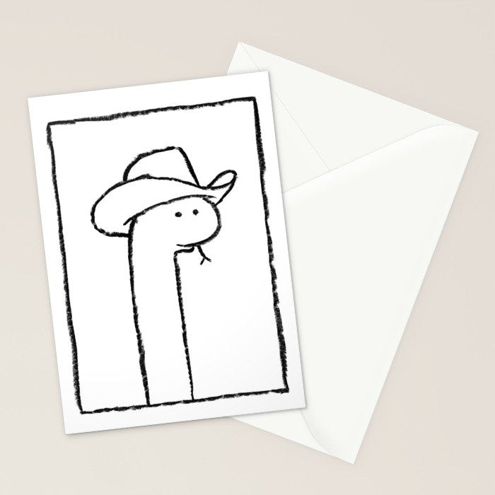 Snake Stationery Card Gallery Image 2