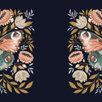 William Morris Butterfly - Midnight Garden Coffee Mug Gallery Image 2
