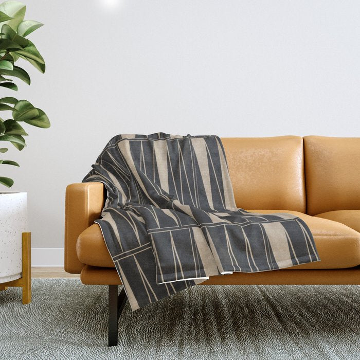 Lines in Motion 26 Throw Blanket Gallery Image 1