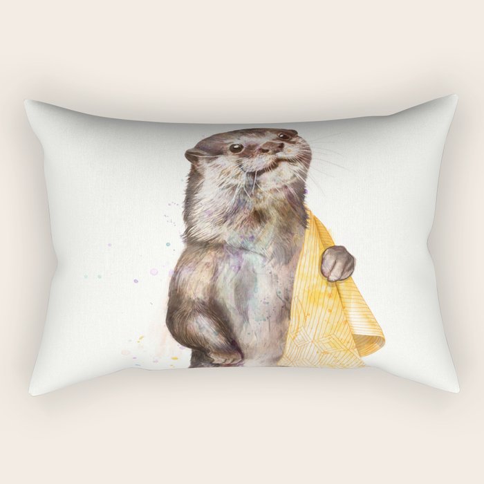 otter Rectangular Pillow Gallery Image 2