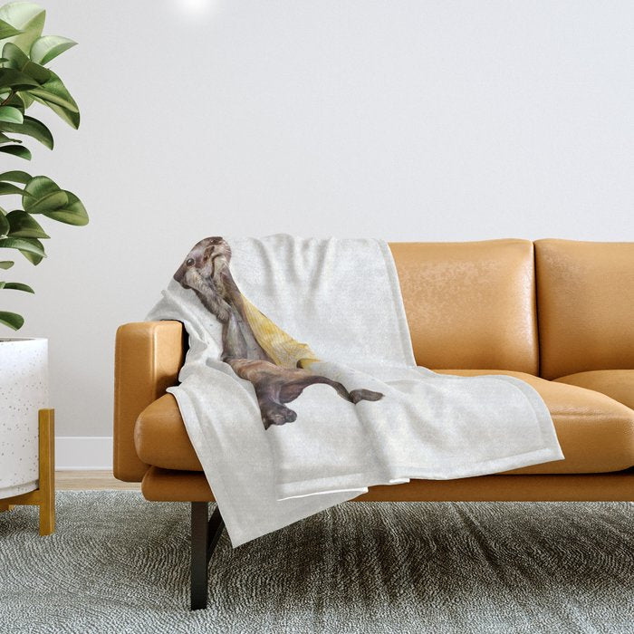 otter Throw Blanket Gallery Image 1