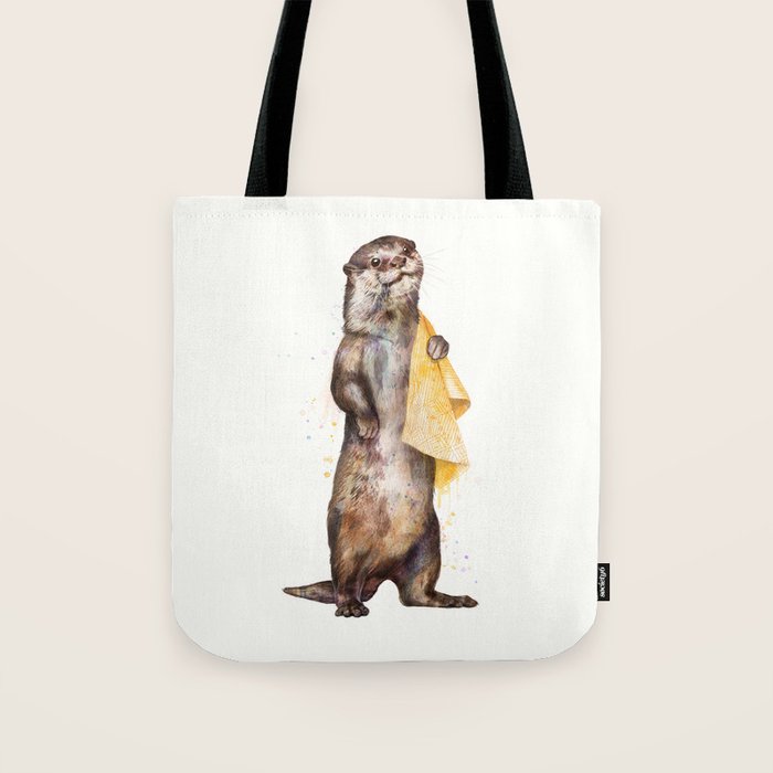 otter Tote Bag Gallery Image 1