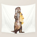 otter Wall Tapestry Gallery Image 4