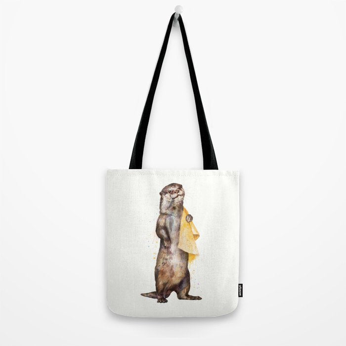 otter Tote Bag Gallery Image 2