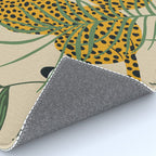 Palm Jungle Cheetah Prints Rug Gallery Image 4