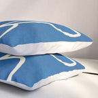 Abstract Minimal Woman Portrait Pillow Sham Gallery Image 3