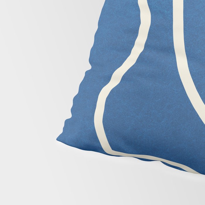 Abstract Minimal Woman Portrait Pillow Sham Gallery Image 4