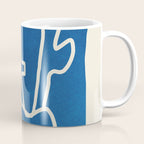 Abstract Minimal Woman Portrait Coffee Mug Gallery Image 1