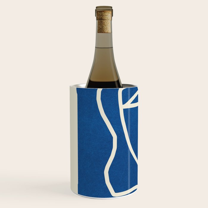 Abstract Minimal Woman Portrait Wine Chiller Gallery Image 2