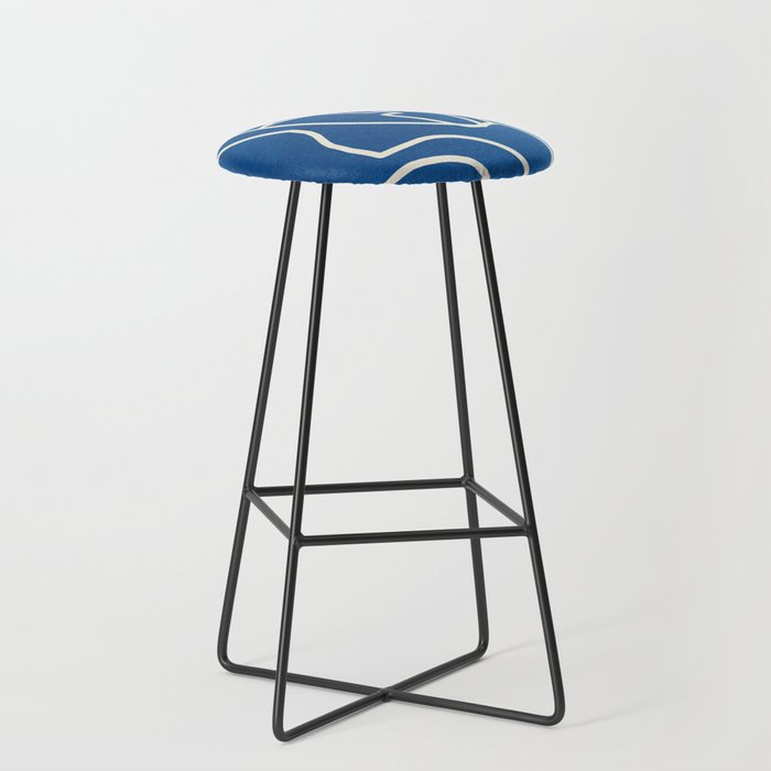 Abstract Minimal Woman Portrait Stool Gallery Image 1