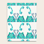 Vintage Rotary Phone - Turquoise Palette Notebook Gallery Image 4