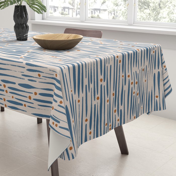 Simple Hand Drawn Pattern #15 Tablecloth Gallery Image 3