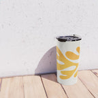 Canary Leaf: Matisse Color Paper Cutouts 04 Travel Mug Gallery Image 4