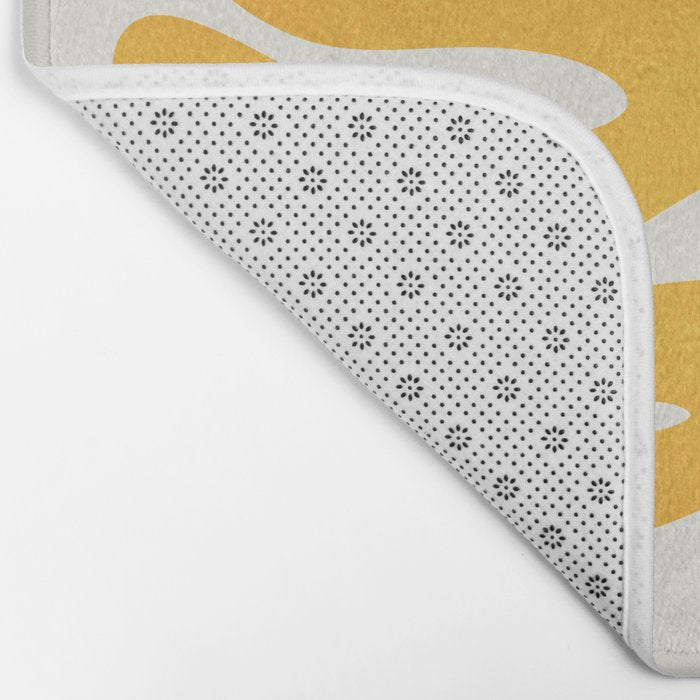 Canary Leaf: Matisse Color Paper Cutouts 04 Bath Mat Gallery Image 2