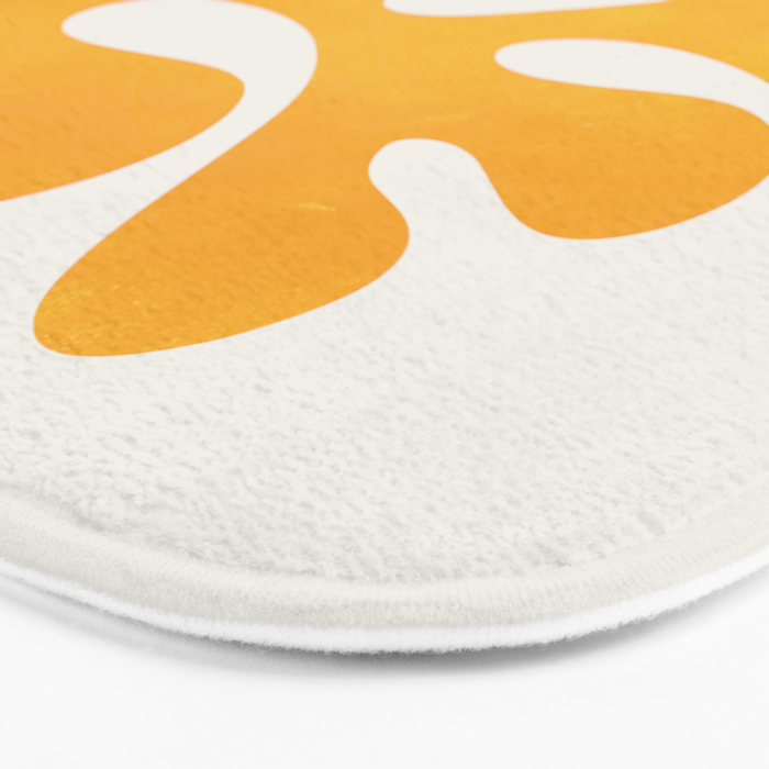 Canary Leaf: Matisse Color Paper Cutouts 04 Bath Mat Gallery Image 3