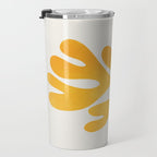 Canary Leaf: Matisse Color Paper Cutouts 04 Travel Mug Gallery Image 3