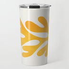 Canary Leaf: Matisse Color Paper Cutouts 04 Travel Mug Gallery Image 1