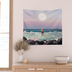 All the summers since I met You Horizontal Wall Tapestry Gallery Image 2