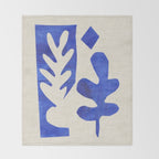 Blue Diamond Branch Throw Blanket Gallery Image 2