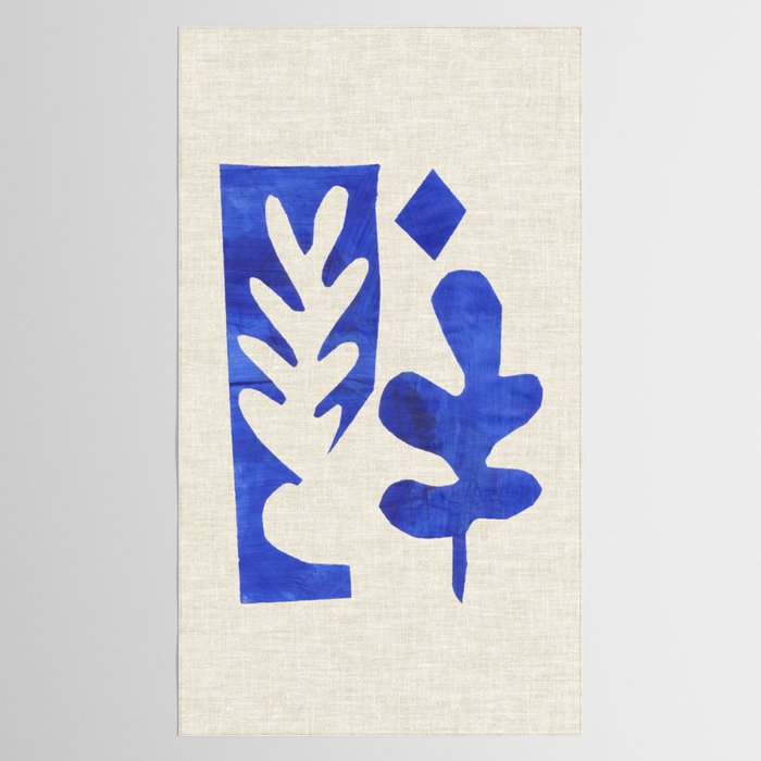 Blue Diamond Branch Tablecloth Gallery Image 2
