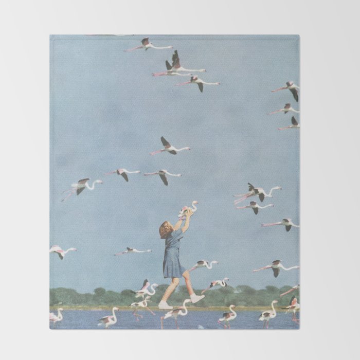 Taking Flight Throw Blanket Gallery Image 2
