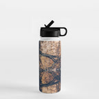 Autumn Forest Miracle on the Pacific Northwest River Bend Water Bottle Gallery Image 1