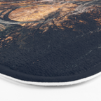 Autumn Forest Miracle on the Pacific Northwest River Bend Bath Mat Gallery Image 3