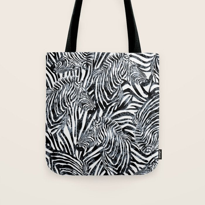 Zebra Tote Bag Gallery Image 1