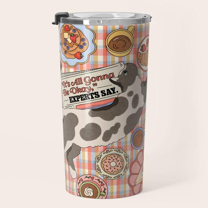 Breakfast With Cats Travel Mug Gallery Image 3