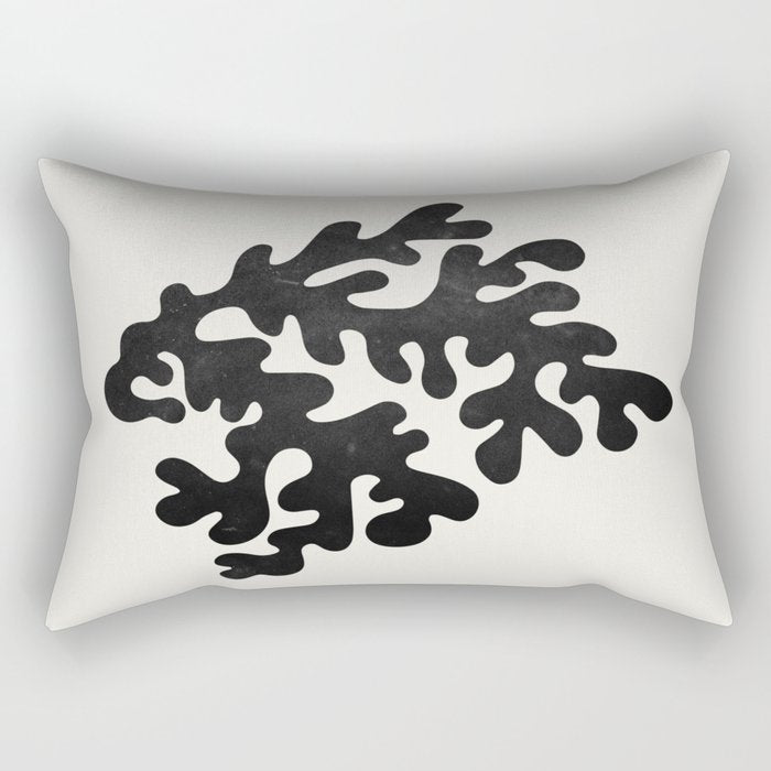 Noir: Matisse Series 03 | Mid-Century Edition Rectangular Pillow Gallery Image 1