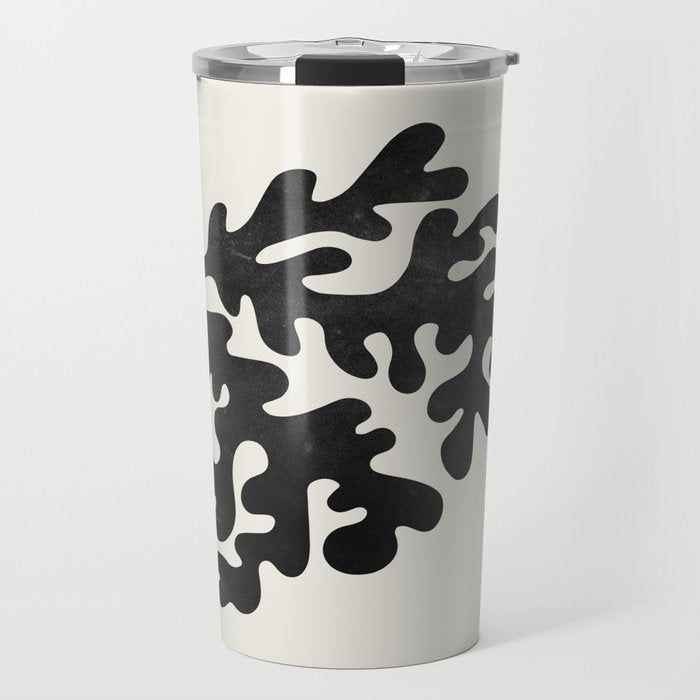 Noir: Matisse Series 03 | Mid-Century Edition Travel Mug Gallery Image 1