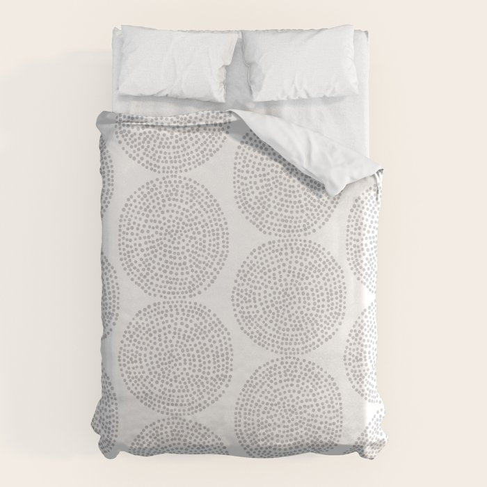 Beech in Grey Duvet Cover Gallery Image 1