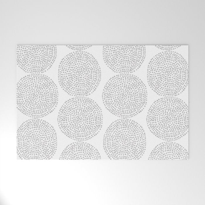 Beech in Grey Welcome Mat Gallery Image 1