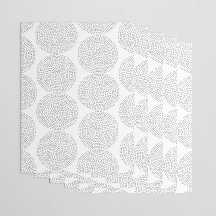 Beech in Grey Wrapping Paper Gallery Image 3